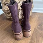 Timberland NWOB Sienna High Waterproof Mid Boots Dark Purple Suede $190 8.5 Photo 4