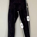 Bally Total Fitness Women’s Leopard Mash Pocket Leggings Plum Perfect NWT Photo 8