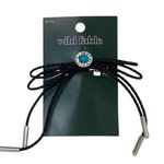 Wild Fable Black Bow Hair Clip with Blue Accent Photo 0