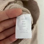 Cream Beige Turtleneck Sweater Neutral Casual Winter Holiday Large Tan Photo 1