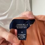 Jones Wear Vintage  Peach Silk Blouse Photo 5