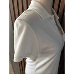Ralph Lauren Women’s WHITE COTTON POLO DRESS NWT Sz M Photo 4