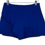 ZARA  Women’s Ruffle Mini Skort in Royal Blue Size M Photo 1