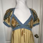 Mink Colette Open Back Dress Women’s Sm Boho Floral Short Dress V Photo 2