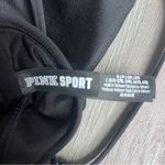 PINK - Victoria's Secret Victoria's Secret PINK Black S Ultimate Wrap Gym to Swim Sport Bra Small Photo 3