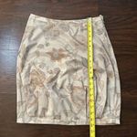 Armani Collezioni cream & gray floral pencil skirt size 4 Photo 6