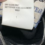 Wrangler Vintage Black Velvet Cropped Button Front Jacket with Silver Designs Photo 3