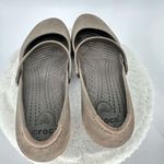 Crocs  Women's Shoes US W 9‎ Grey Mary Jane Sandal Photo 4