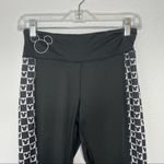 Disney  Our Universe Black Mickey Head Crop Leggings size S Photo 2