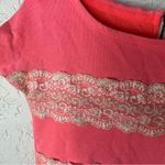 Aeropostale Aeropostal | Lace Zip Back Short Sleeve Sweatshirt Size S Photo 6