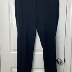 Jennifer Lopez NWOT women’s solid black stretch straight cut dress pants size 14 Photo 0