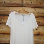 Barefoot Dreams NWT Malibu Organic Cotton T Shirt Midi Dress Photo 4