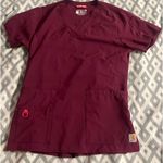 Carhartt Burgundy Scrubs Photo 0