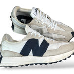 New Balance  327 WS327FE Beige Suede Nylon N Logo Sneakers Women's 10 Photo 0