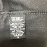 THRILL Premium Quality Faux Leather Flare Pants – Women’s Plus Size 1X Black Photo 4