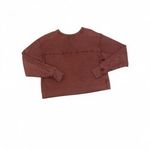Aerie Burnt orange cropped crewneck Photo 3