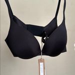 SKIMS NWT  ultimate collection push up plunge bra 30B onyx black Photo 5