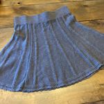 CAbi  Gray femme gray A line pleated skirt size‎ S Photo 1