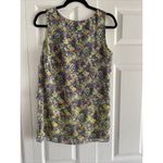 CAbi Positano Small Blouse 5041 Layered Yellow Floral Top Cottagecore Spring Photo 5