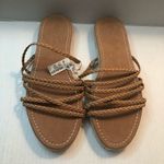 Madewell  Sandals Kathryn Espadrille Slide in Brown Amber Leather Sz 9.5 BNWT Photo 7