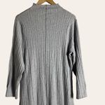 Daily Practice by Anthropologie Gray Textured Column Midi Sweater Dress Size 2X Photo 6