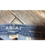 Ariat Denim Perfect Rise Bootcut Trouser Jeans Womens 25R Blue Frayed Hem Rodeo Photo 3