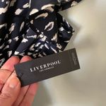 Liverpool  Los Angeles Women’s Double V-Neck Flutter Sleeve Stretch Satin Top S Photo 6