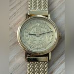 Hamilton U.S. Congress Super Rare Vintage Ladies Watch Congress Motif Dial Gold Photo 2