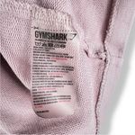 Gymshark Legacy Cropped Short Sleeve Hoodie in Baby Pink Size Medium Photo 4