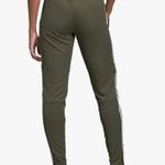 Adidas  Womens XS Tiro 19 Training Pants Joggers olive green white stripes Photo 1