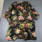 Ee:Some‎ Womens S/M Black Floral Kimono Cardigan Jacket Lightweight Polyester Size M Photo 6