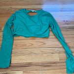 Olivaceous Long Sleeve Green Shirt Photo 0