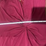 Guess Deep Red Long Sleeve Dress Photo 6