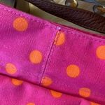 Candie's  Pink and Orange Polka Dot Tote Bag Photo 4