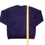 VTG 90s Purple Leaf Print Sweater Womens L Sweatshirt Cozy‎ Grannycore Nature Size L Photo 5