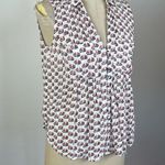 Anthropologie  52 Conversations Colloquial Sleeveless Buttondown in Bicyclette Photo 2