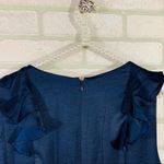 Madewell NWT Satin Ruffle Neck Jumpsuit Photo 9