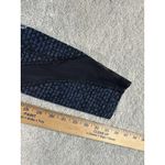 Lululemon  Womens Inspire II Yoga  Leggings  Black Blue‎ Zipped Pockets SIZE 4 Photo 11