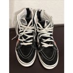 Vans Sk8 Hi Top Junior Shoes Black and Floral, size 5 Photo 3
