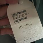 Revolve Rumer The Label Oracle Aqua Cowl Neck Maxi Dress Gown Blue Photo 2