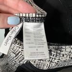 Calvin Klein  one piece v-neck black & cream / white bathing suit women size 8 Photo 3