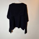 NWT Hanna Andersson Merino Wool Open Front Cardigan Sweater Black XL Photo 6