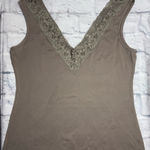 Jones New York  Taupe Tank - Large Photo 0