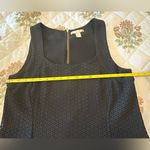 Banana Republic  Black Sleeveless eyelet Top size 12 Photo 5