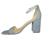 J. McLaughlin NWOT  Women’s Esme Denim Block Heels with Ankle Strap Blue Size 11 Photo 4