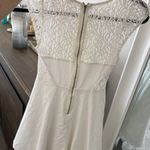 L'ATISTE White Lace Skater Dress Photo 2