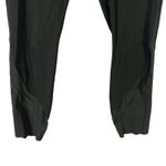 Lululemon 24" Cropped Leggings Womens 8 Olive Green High Rise Mesh Stretch Photo 3