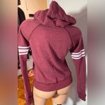 Hollister Women's Maroon Hoodie Size XS Photo 7