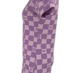 Juicy Couture Juicy by  Purple Checkered Short Sleeve Dress Size XS Photo 3