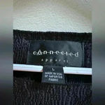 Connected Apparel Vintage 90s  Crinkled Blouse – Black – Women’s Size L Photo 4